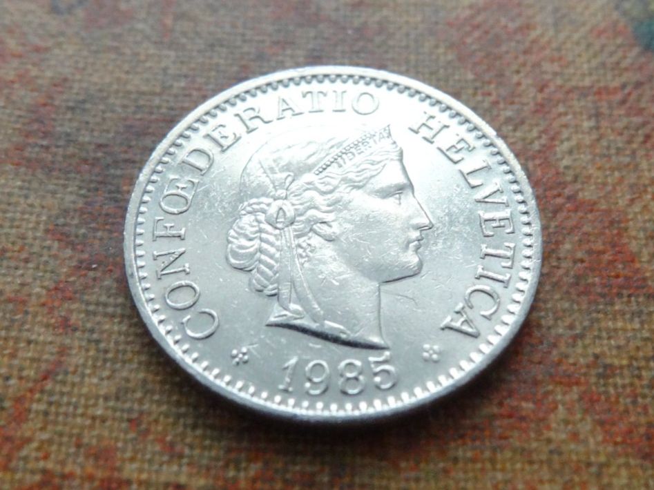 Tutti le monete: 10 Rp. 1985 – Usato da Romanel-sur-Lausanne venduto da Swift13