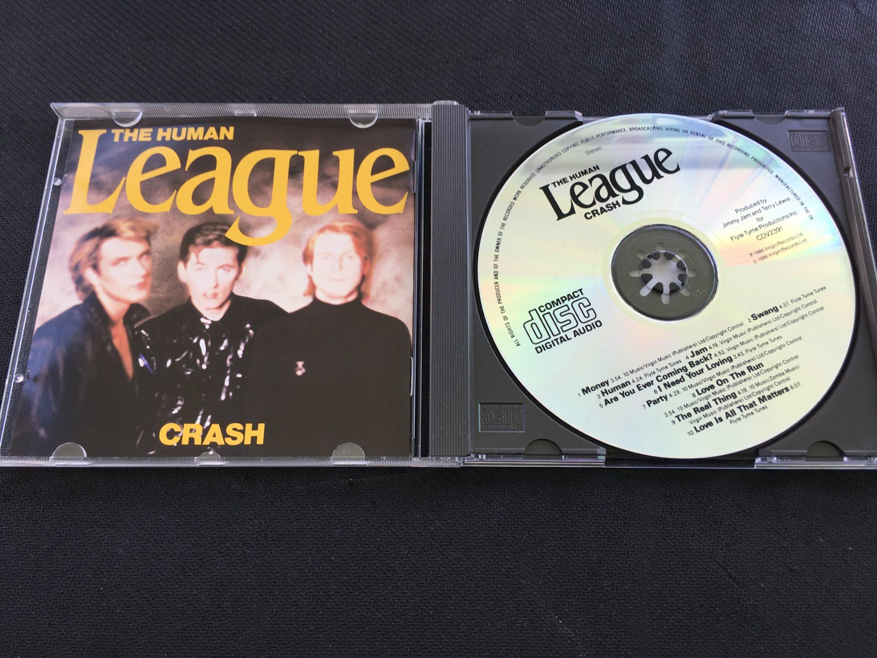 CD: The Human League - Crash -CD- – Usato da St.Gallen venduto da MedienJoe 1