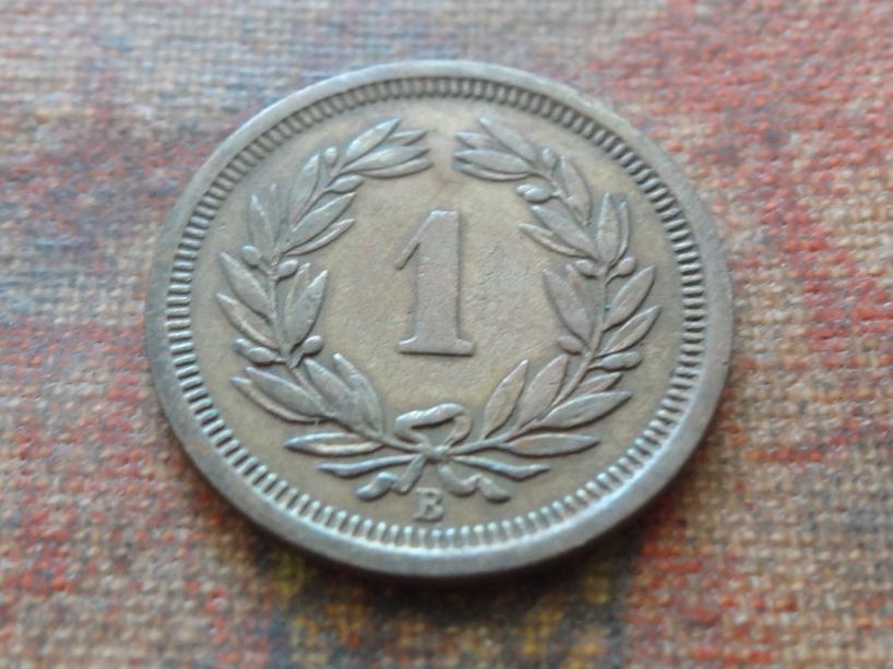 Tutti le monete: 1 Rp. 1884   (C) – Usato da Romanel-sur-Lausanne venduto da Swift13 1