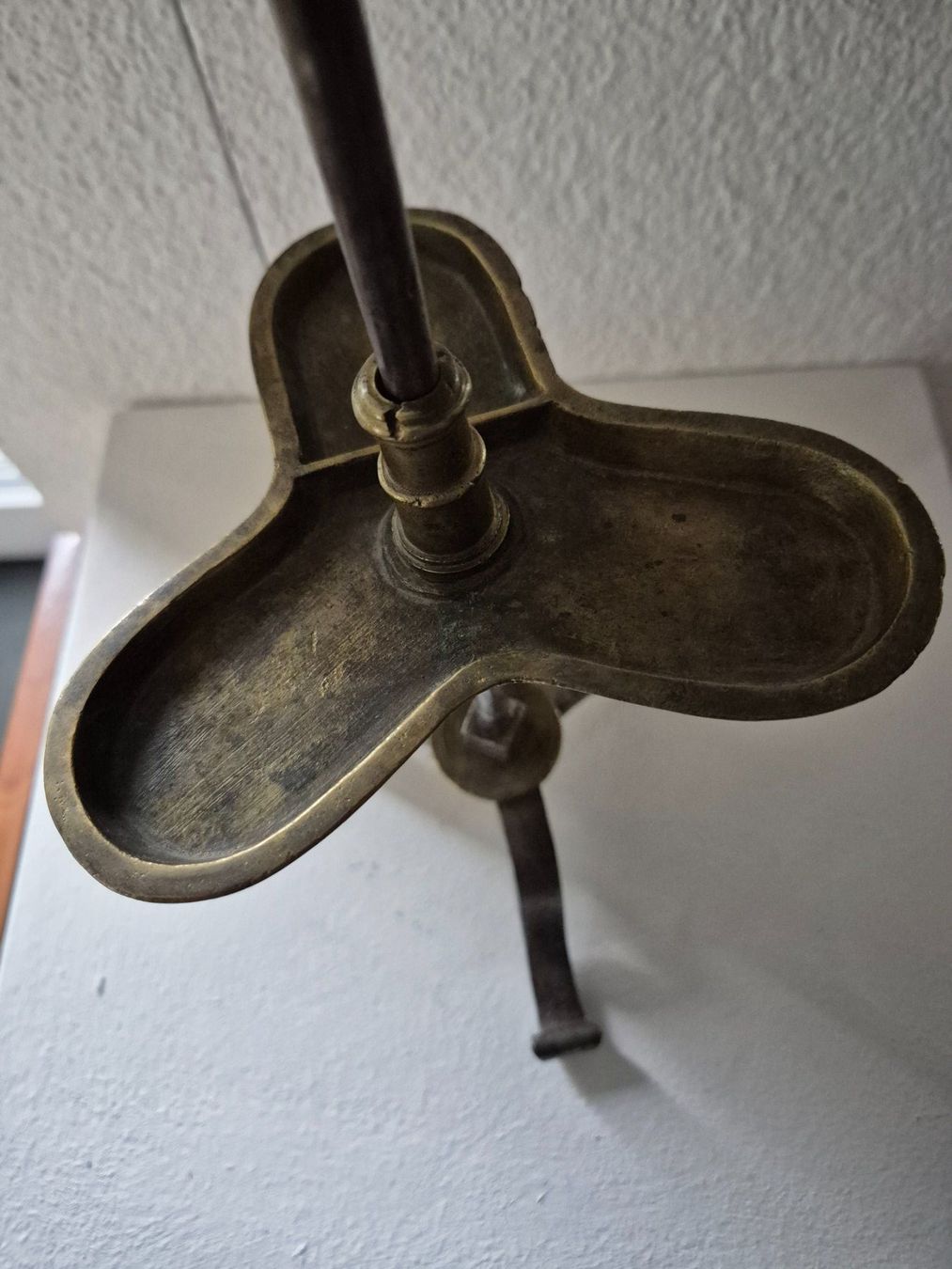 Lampade: antikes Talglicht, Messing , Eisen, 1100 gr. – Usato da Worb venduto da sonderblume07 3