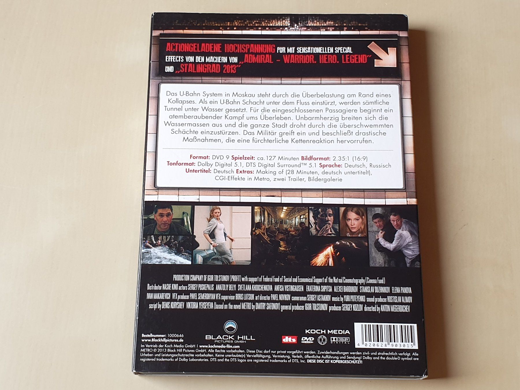 Tutti i DVDs: Metro im Netz des Todes – Usato da Stansstad venduto da collectorsshop 1