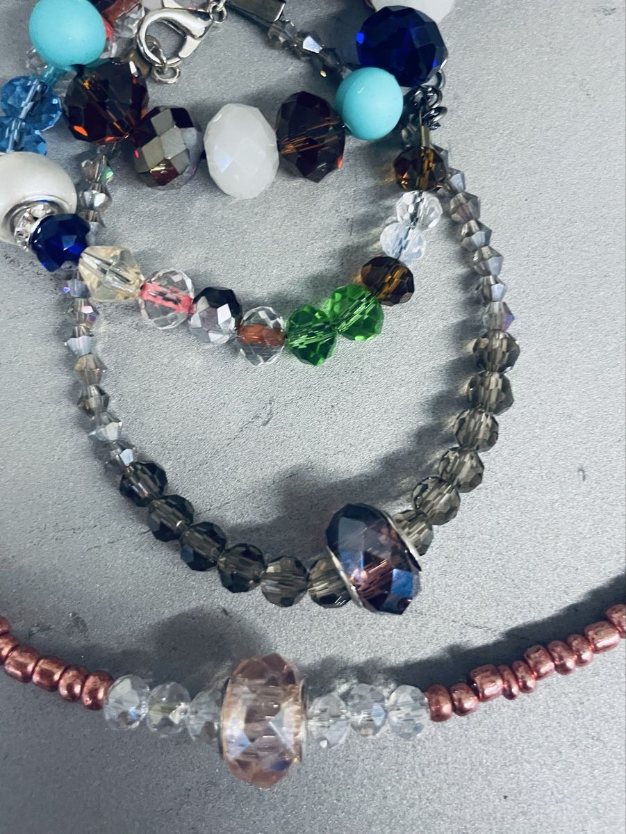 Altri gioielli: Modeschmuck Set: Halskette und Armbänder,  Neu! – Nuovo e nell'imballaggio originale da Au ZH venduto da Jaggy4 2