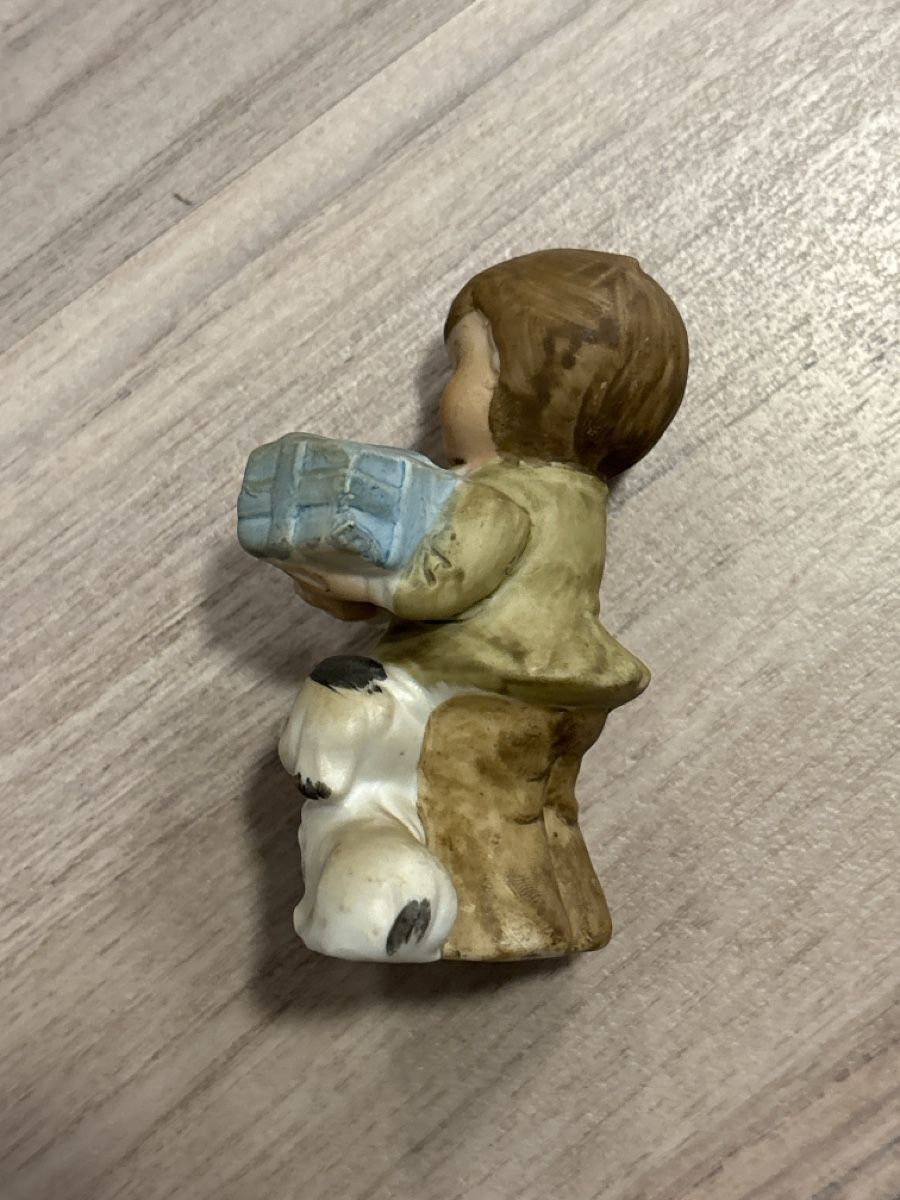 Figurines: Statuetta Vintage con Bambino e Cane - Perfetta! – D'occasion à Giubiasco par cri_mzc6 1
