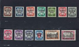 DR 1939 Freimarken Danzig **
