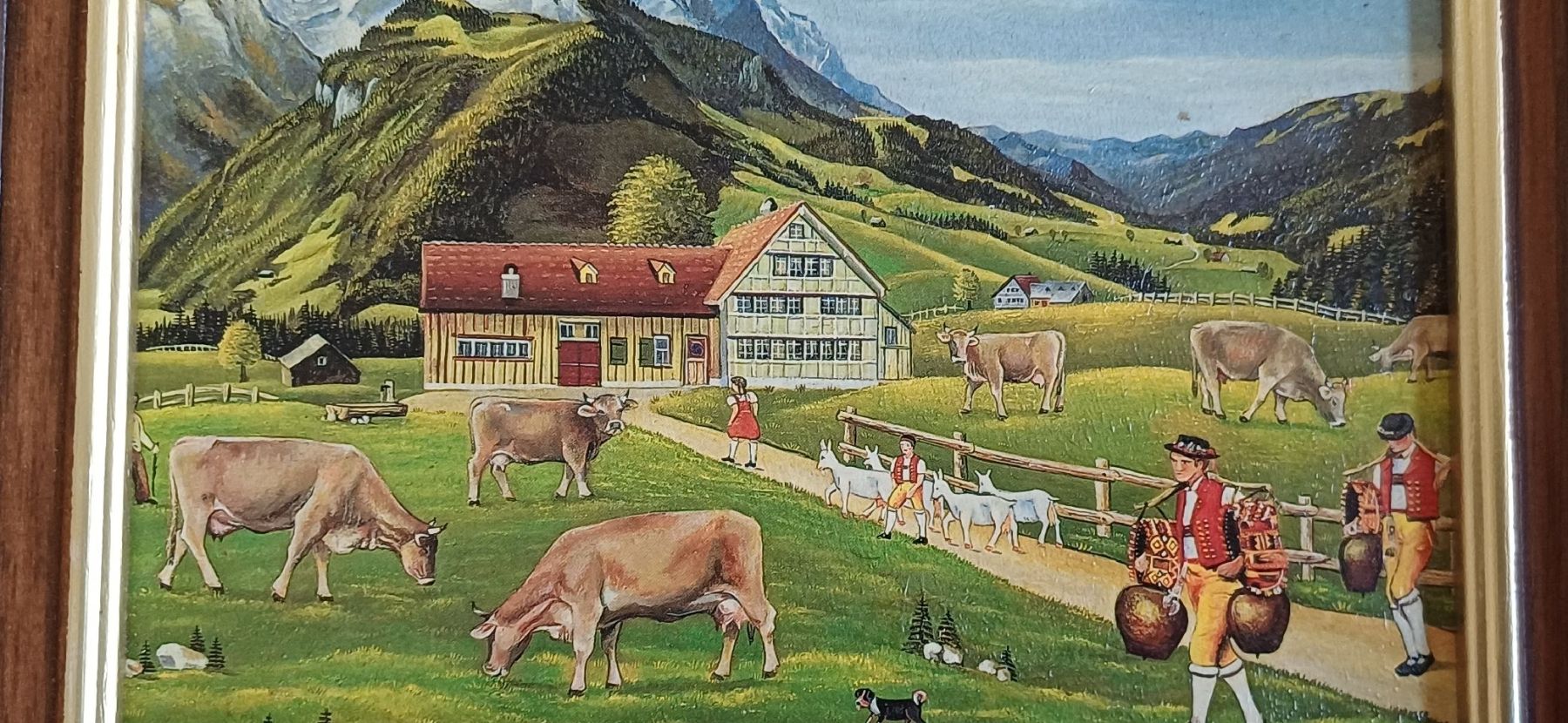 Poster & Bilder: Schönes Appenzeller Bild – Gebraucht aus Flawil von Naphtali 4
