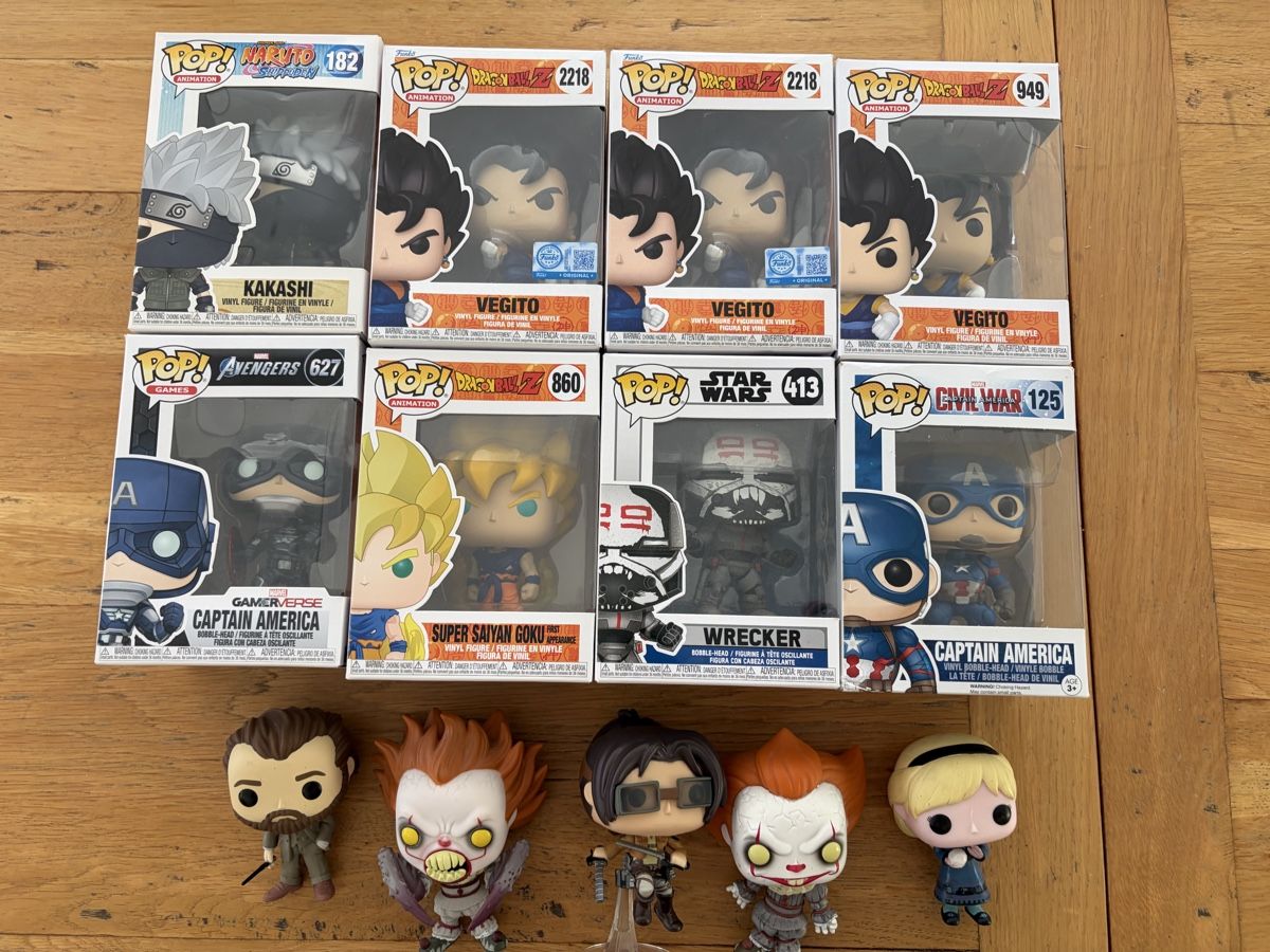 Figuren: figurines Funko Pop 12 X – Gebraucht aus Echallens von JAR69