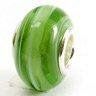 Glas Bead (No 45) grün hellgrün durchsichtig - Neu