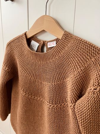 Zara 86, Kinderpullover, Braun, Pullover