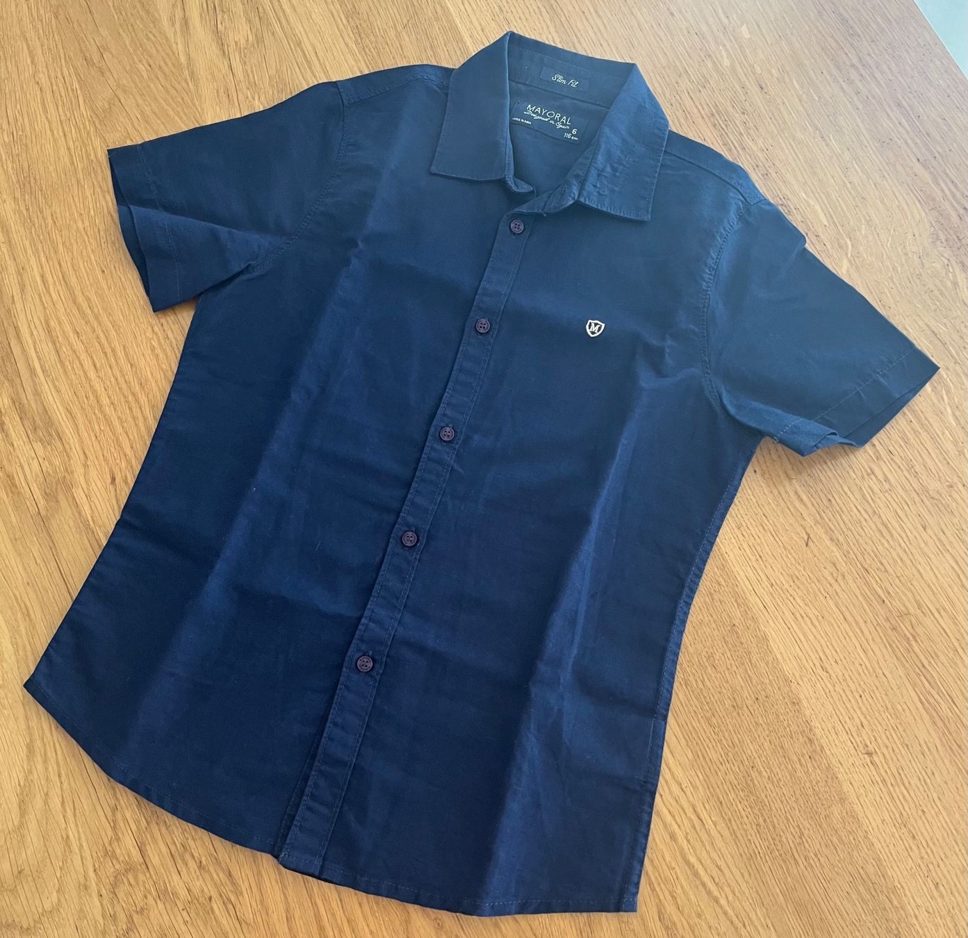 Mayoral Camicie, T-shirt & Polo: Mayoral Hemd Linen + Baumwolle 6J/116 cm – Usato da Zürich venduto da asocaciu 4