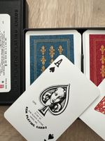 KEM Plastic Playing Cards FLORENCE - Doppel-Deck - Casino 