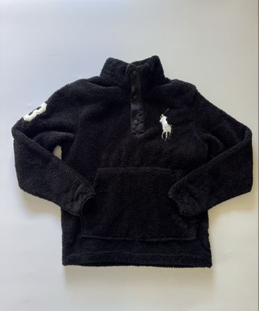 🧥 Original Ralph Lauren Teddy-Fleece Pullover M