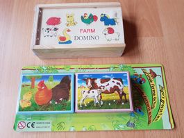 FARM DOMINO & TIERPUZZLE (NEU)