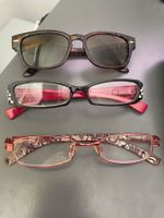 2 Damen Lesebrillen und eine Sonnenbrille guter Zustand