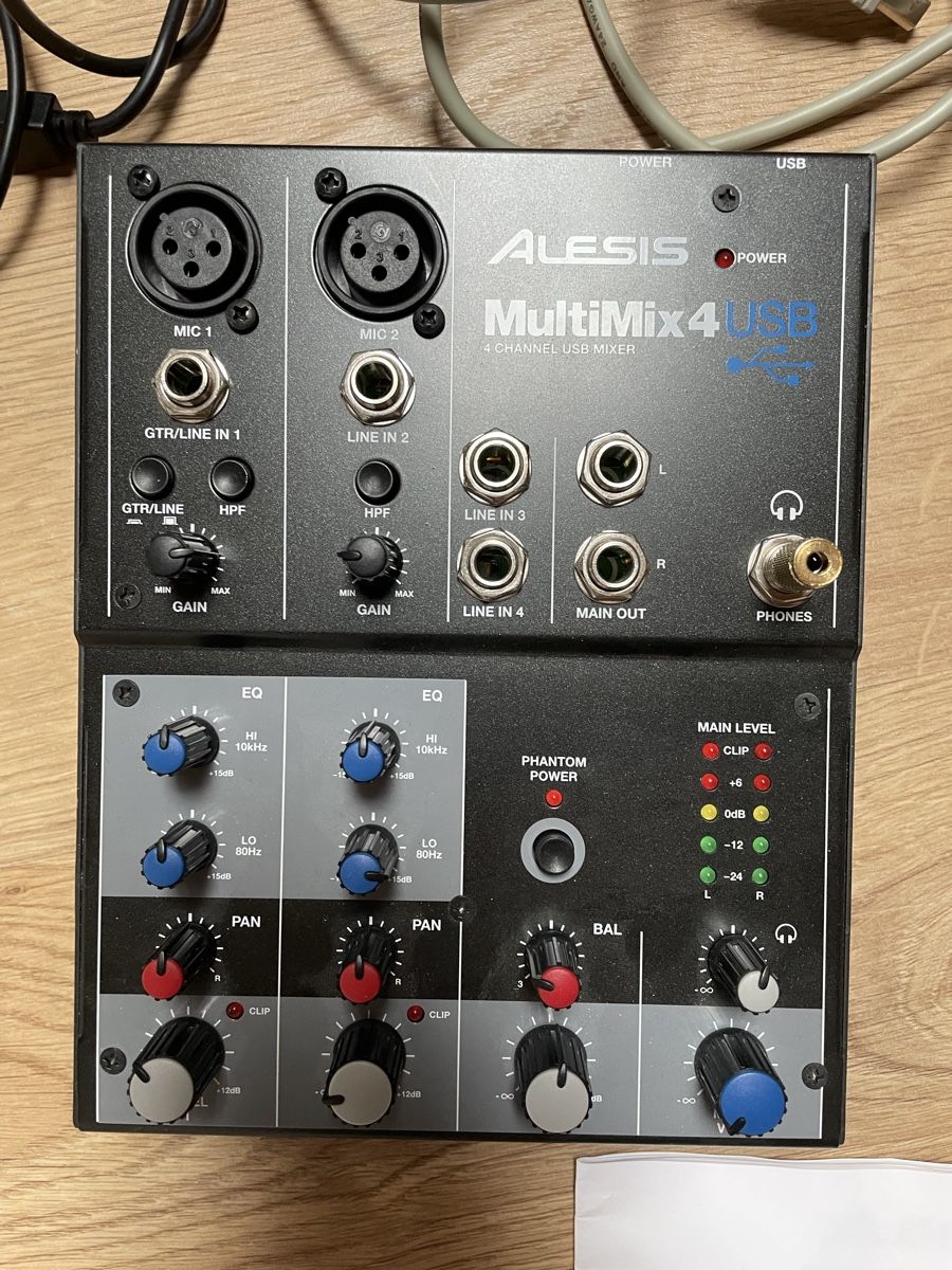 Alesis Console di mixaggio: Alesis MultiMix 4 USB - Kompakter Mixer mit USB Interface – Nuovo (secondo la descrizione) da Winterthur venduto da son_62yj 1