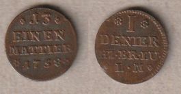 Braunschweig - Wolfenbüttel, Denier 1758