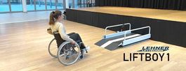 Vertikaler Plattformlift - Rollstuhl-Hublift Liftboy 1-2-3