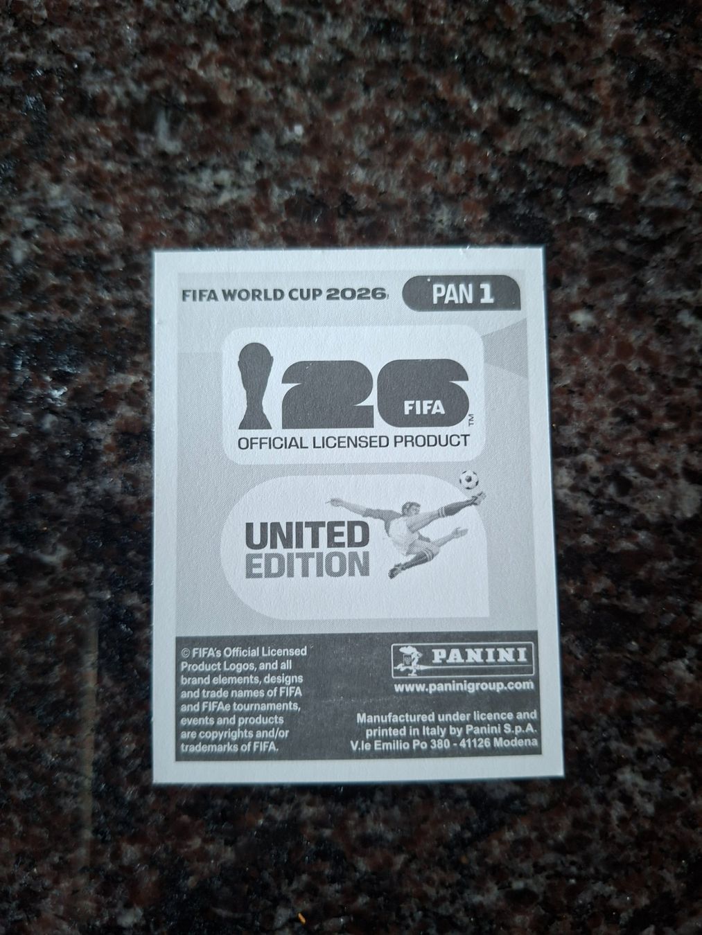 Panini Carte collezionabili: Panini FIFA World Cup 2026, PAN 1 – Nuovo (secondo la descrizione) da Erlinsbach venduto da pfunky 1