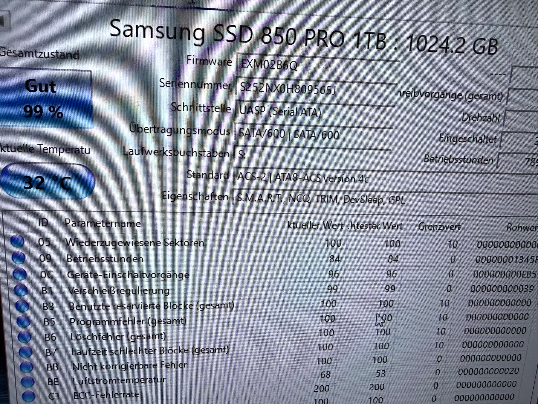 Samsung Dischi rigidi: Samsung SSD 850 Pro 1TB – Usato da Siebnen venduto da icrservicesolutions 2