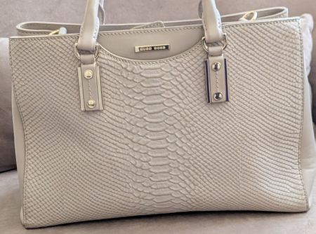 Handtasche Hugo Boss beige