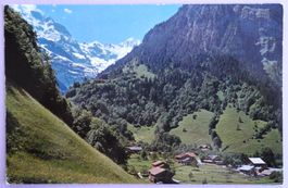 Stechelberg mit Grosshorn und Breithorn
