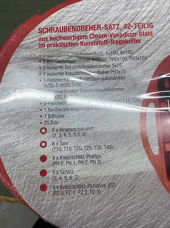 Tutti gli attrezzi: SCHRAUBENDREHER-SATZ, 42-TEILIG  – Usato da Würenlos venduto da isa_pt8p 3
