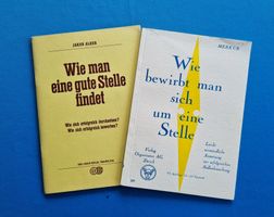 Buch (Zwei Büchlein Stellenbewerbung 1945)