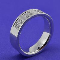 Prächtiger Diadoro Ring in 750 Weissgold