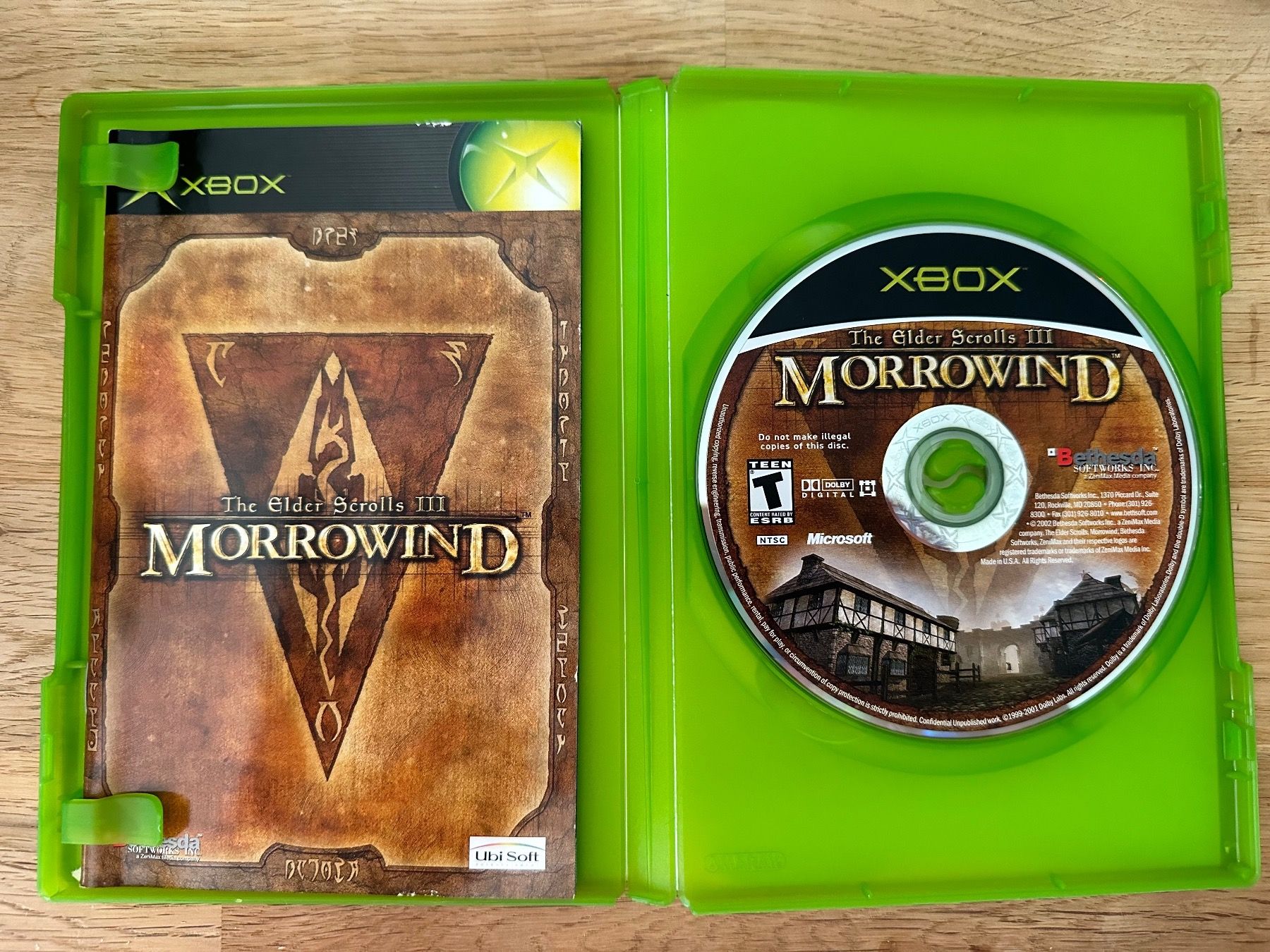 Microsoft Spiele: The Elder Scrolls 3 - Morrowind für Microsoft Xbox – Gebraucht aus Kestenholz von Mad18 2