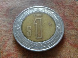 MEXIQUE   1  Peso  2005  Amérique-Sud