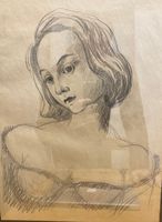 Skizze Akt 57 x 47 cm Bleistift / Papier