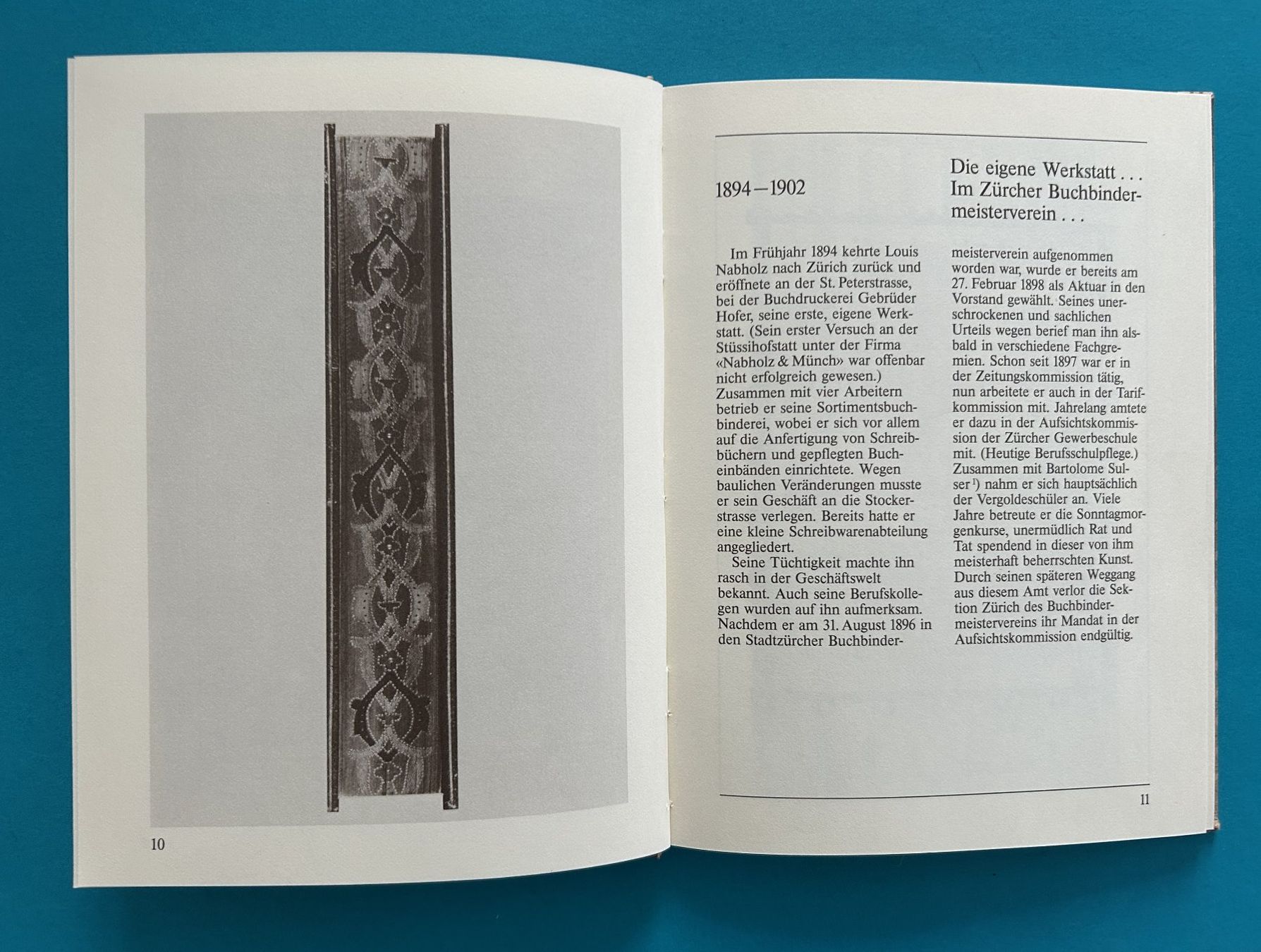 Libri: ZWEI ZÜRCHER BUCHBINDER – Usato da Zürich venduto da Domus09 2