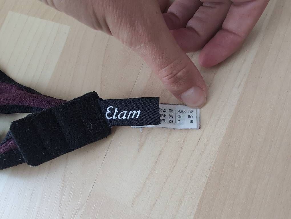 Altra biancheria intima: BH 75B bordeaux von Etam – Usato da Alberswil venduto da __colafroeschli__ 3
