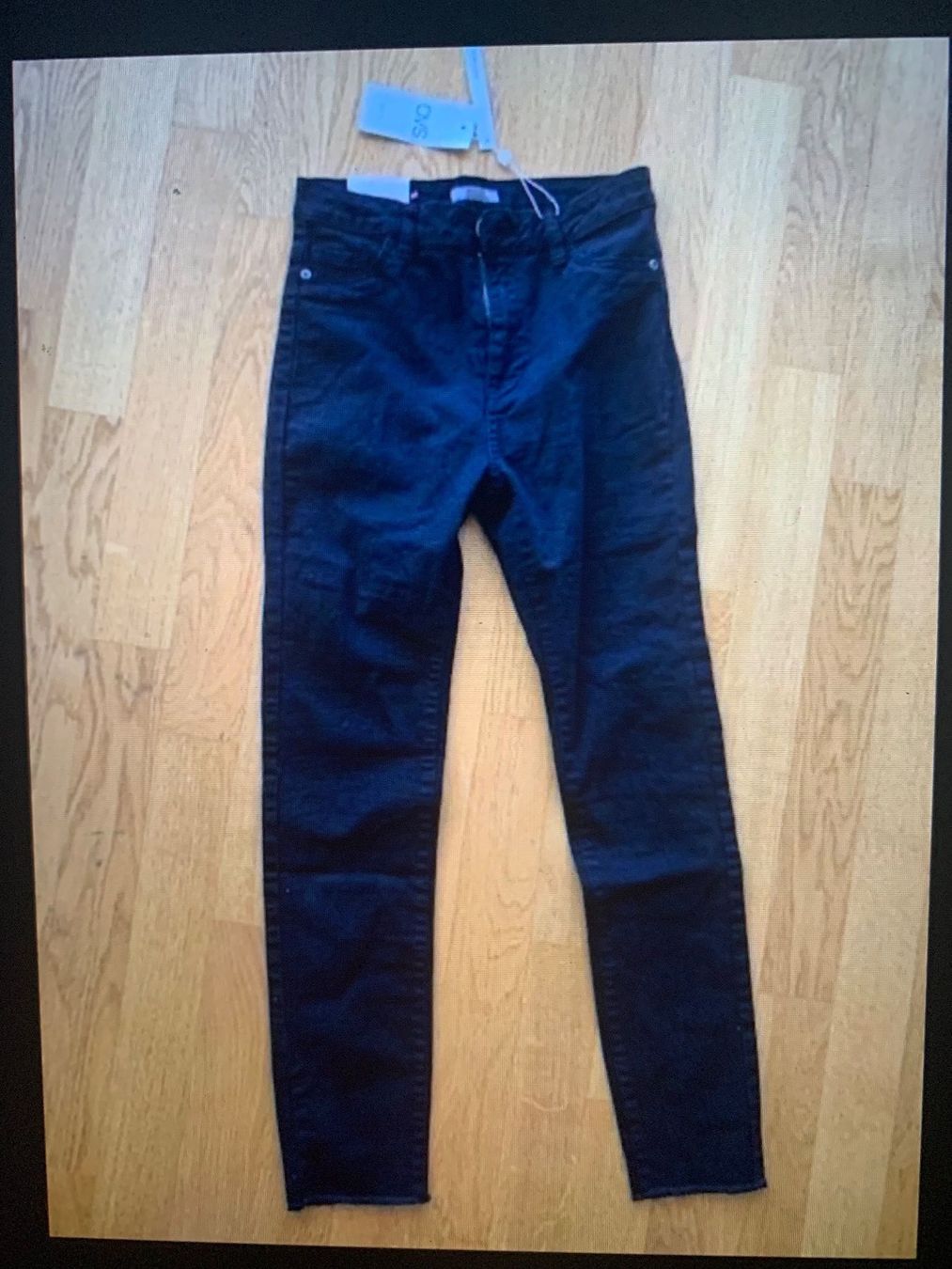 Jeans: Schwarze Hose Gr. 34 Damen / OVS Basic - Neu – Nuovo e nell'imballaggio originale da Beromünster venduto da msklef 9