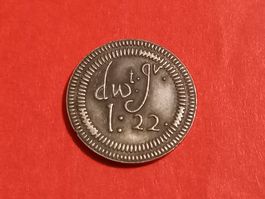 Unbekannte Medaille oder Münze, 2.6g