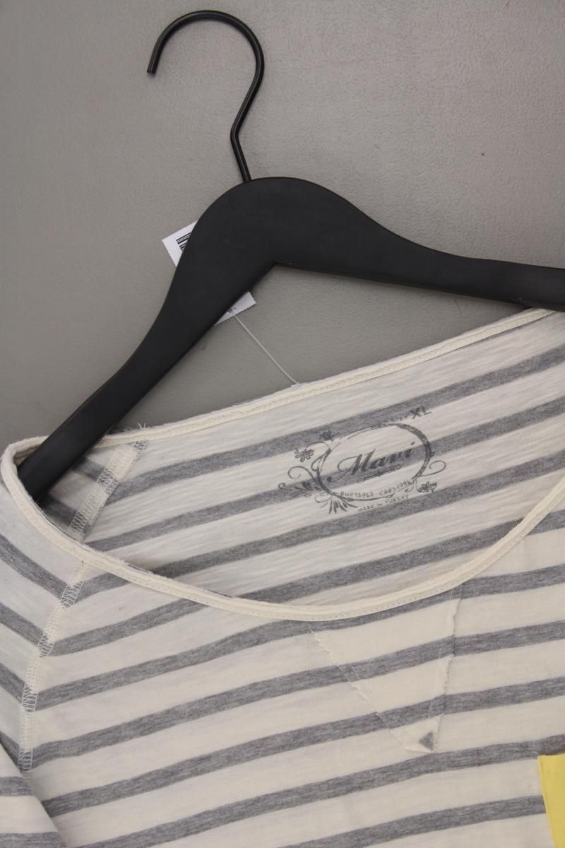 T-Shirts: Mavi Ringelshirt Gr. XL gestreift creme – Gebraucht aus Neustadt an der Waldnaab von SecondLifeFashion 1
