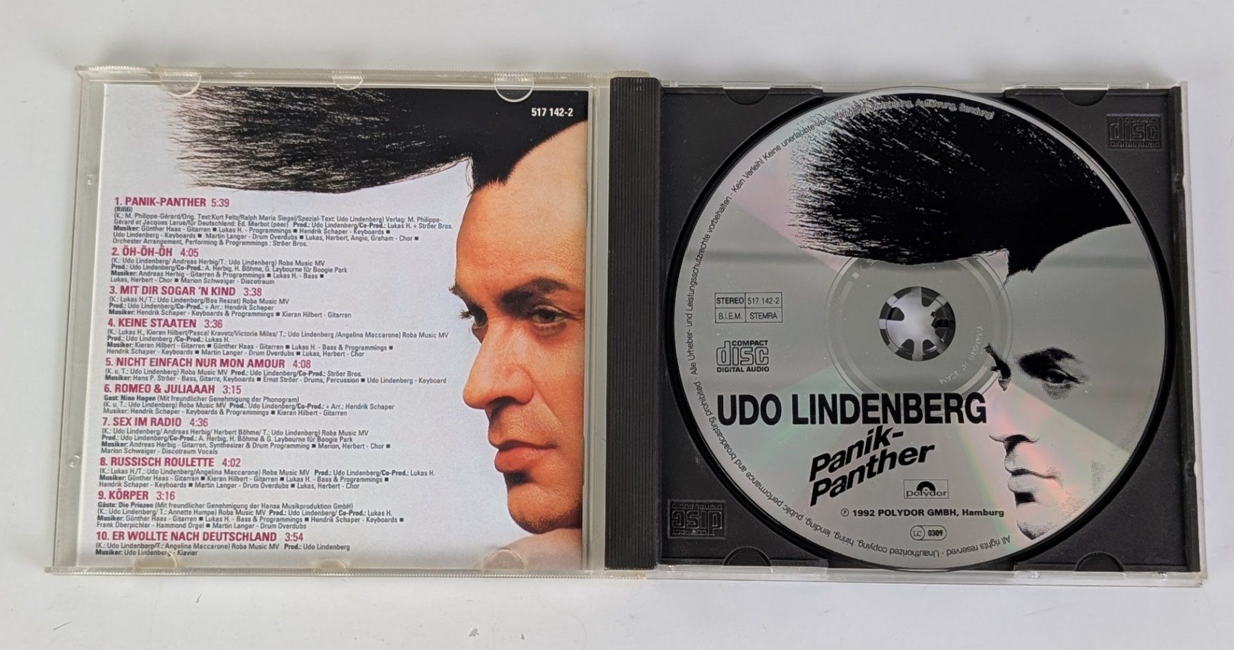 CD: Udo Lindenberg - Panik-Panther CD - Top – Usato da Zürich venduto da 1.Simon 2