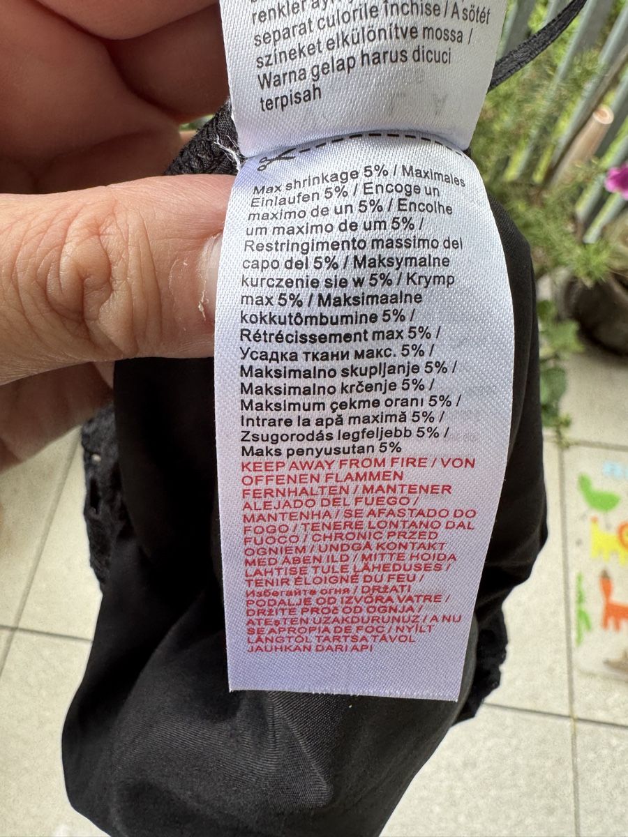 Vila Röcke: VILA Stickereirock schwarz Gr. S – Neu (gemäss Beschreibung) aus Brütten von Rod816 7