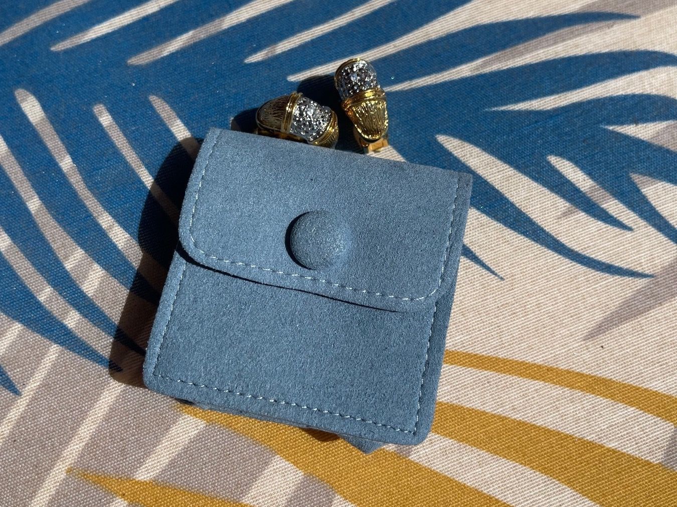Orecchini pendenti & Orecchini a lobo: Wunderschöne Vintage Ohrringe Clips mit gold Plating – Usato da Winkel venduto da Luxtime 4