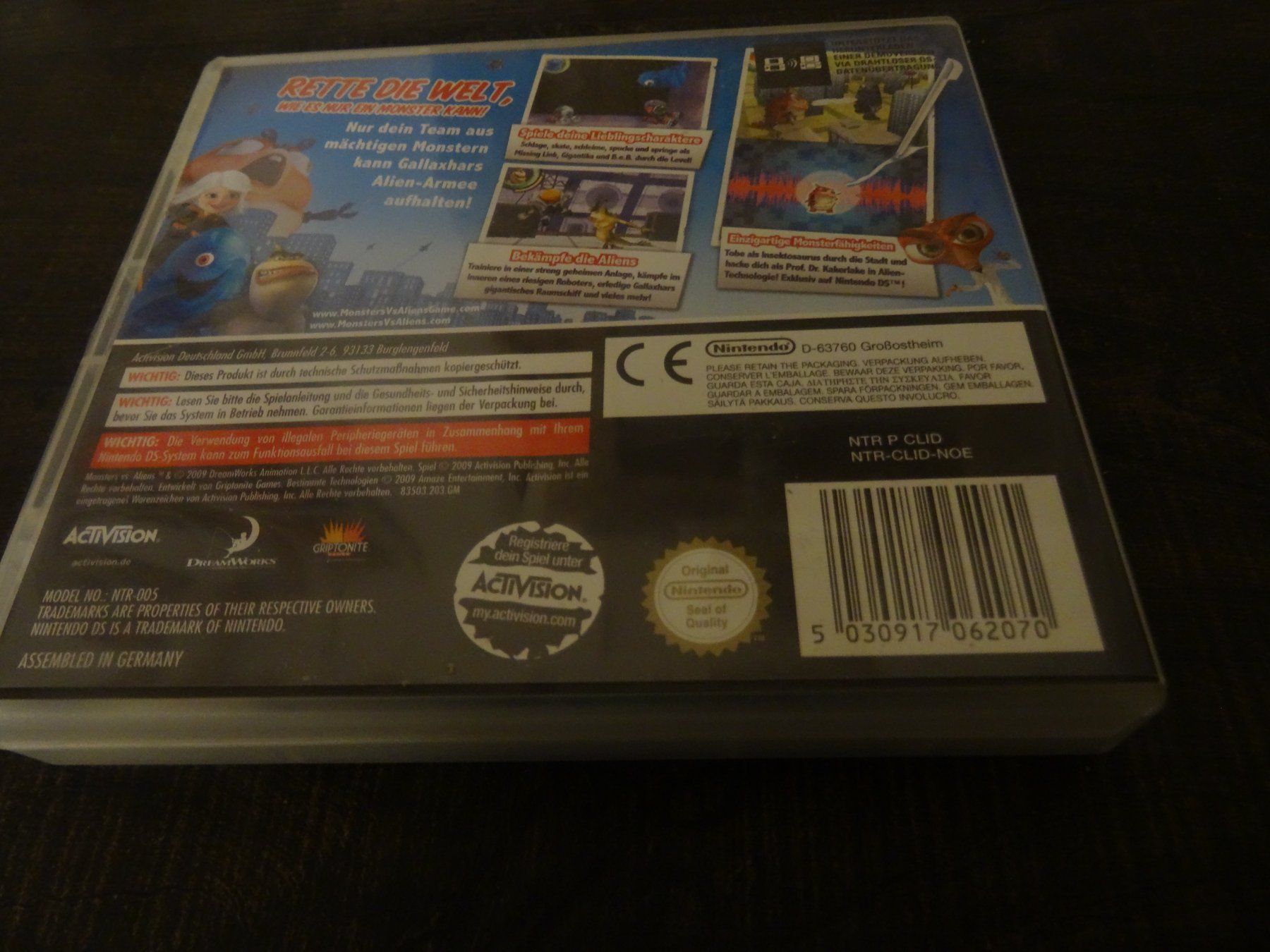 Nintendo Giochi: Monsters vs Aliens DS – Usato da Olten venduto da Disc-Ausverkauf 2