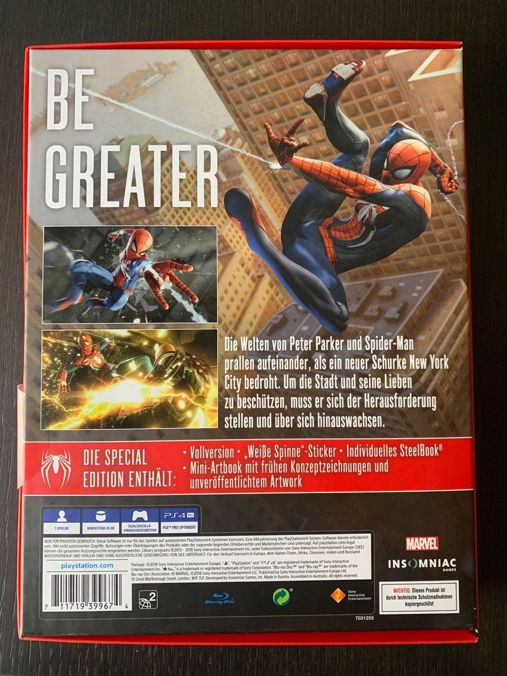 Marvel Giochi: Marvel’s Spider-Man - Special Edition – Nuovo e nell'imballaggio originale da Dättwil AG venduto da Ermes54 1