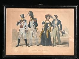 Stich 'Costumes sous Louis  XVIII'