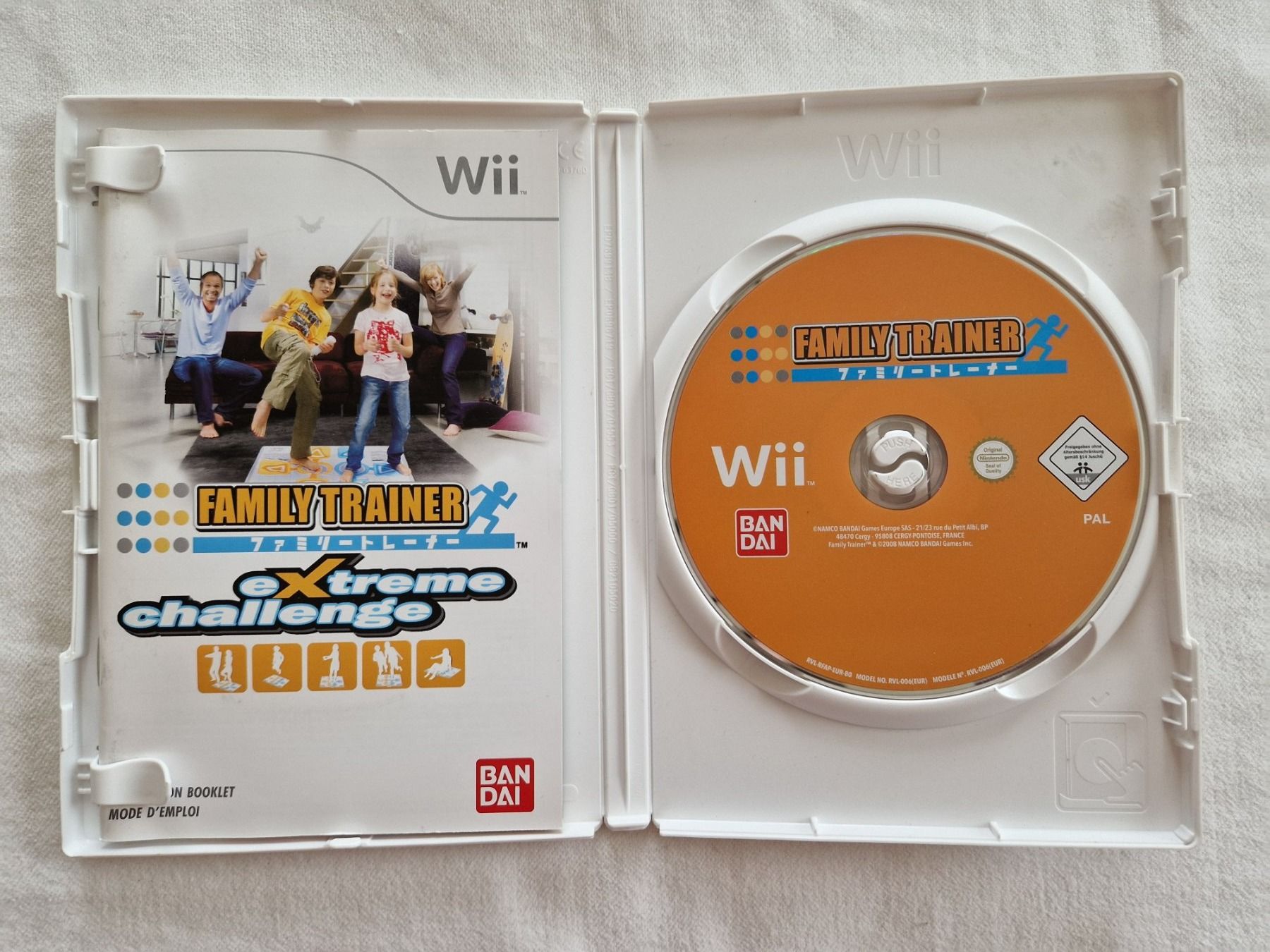 Nintendo Giochi: 2 Wii Spiele "Family Trainer" – Usato da Rebstein venduto da Ajs_Toy_Palast_1 2