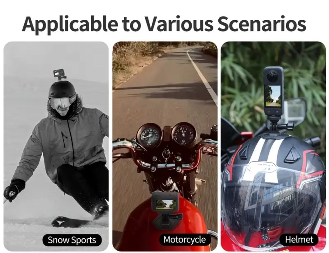 Gopro Action Cam: Flexible, selbstklebende Helmhalterung – Nuovo e nell'imballaggio originale da Triengen venduto da TheBigBoss 6