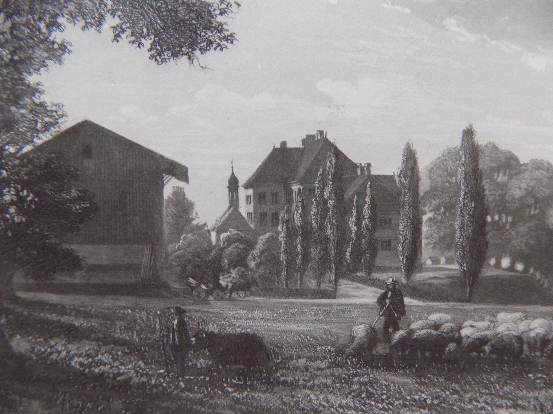Gravures: Eppishausen Schloss in Erlen – D'occasion à Risch par Rischli15 5