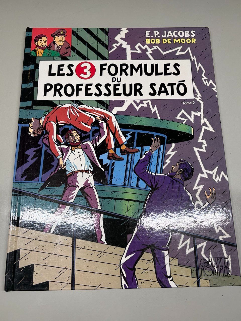 Fumetti: Blake et Mortimer - Les 3 formules du Professeur Sato - 1990 – Usato da Giubiasco venduto da LorisVale