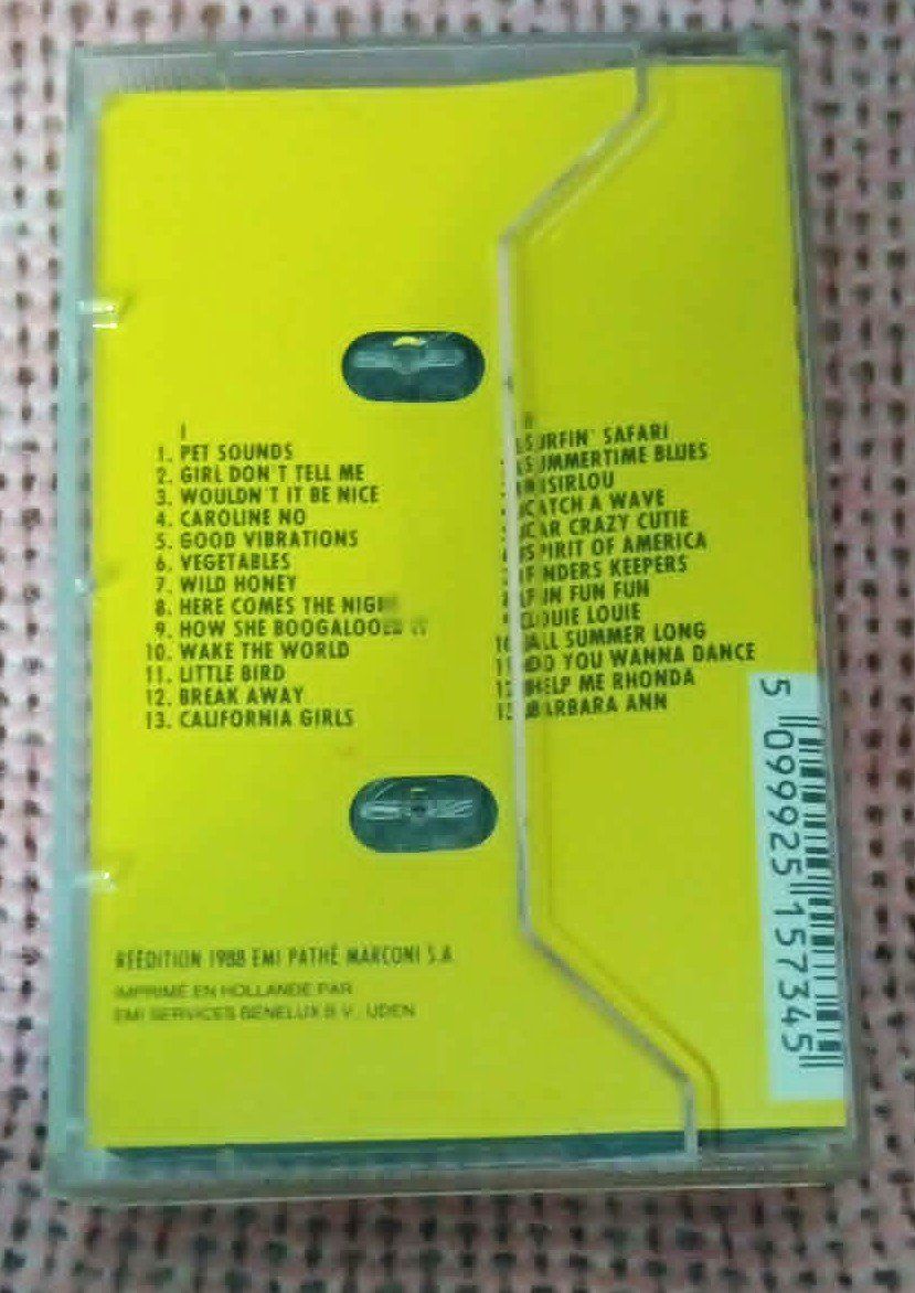 Musicassette: The Beach Boys - Compilation / cassette - kassette 1988 – Usato da Le Locle venduto da PereiraHugo 1