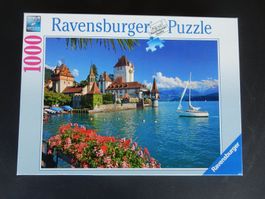 Ravensburger Puzzle 1000 Teile Schloss Oberhofen Thunersee