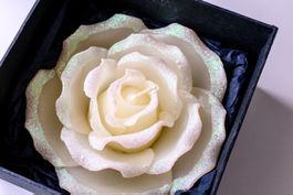 Rosenkerzen mit Duft von Vanda Siam - Handmade
