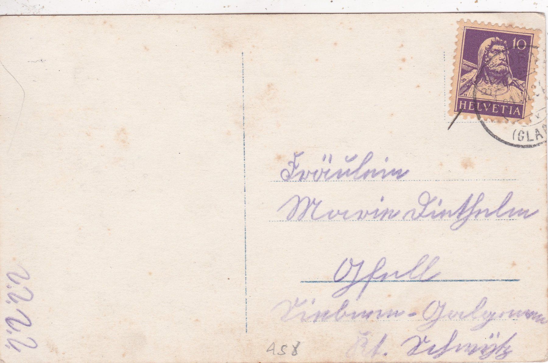 Cartes postales: Kitsch Paar Mutter Muttersegen – D'occasion à Herisau par Lisegrat2008 1