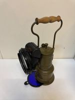 Scheinwerfer Karbidlampe Karbidlaterne der Schweizer Armee